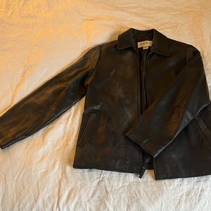 Men’s Eddie Bauer leather jacket